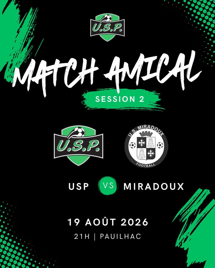 MATCH AMICAL - SESSION 2